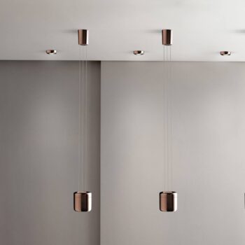 serien.lighting Cavity Suspension L, bronz