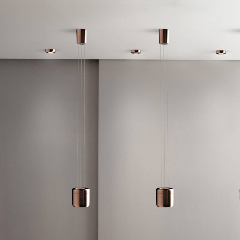 serien.lighting Cavity Suspension L, bronz serien.lighting Cavity Suspension L, bronz