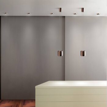 serien.lighting Cavity Suspension L, bronz