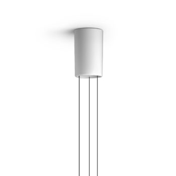 serien.lighting Cavity Suspension S 2 700K, biela