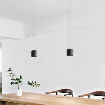 serien.lighting Cavity Suspension S, čierne