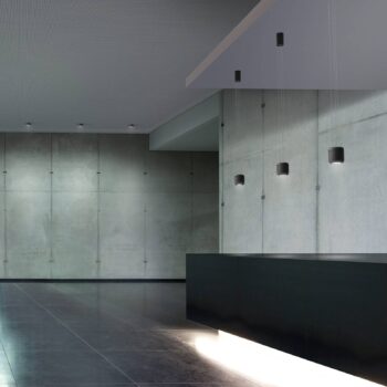 serien.lighting Cavity Suspension S, čierne