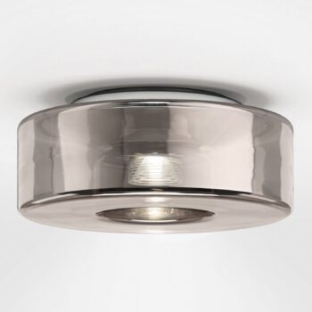 serien.lighting Curling M strop 2 700K sklo strieborné