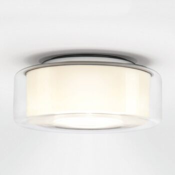 serien.lighting Curling M stropné číra/opál 2700K