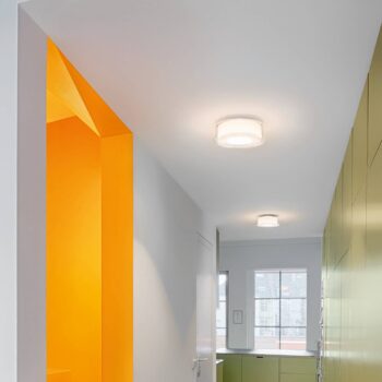 serien.lighting Curling M stropné číra/opál 2700K