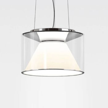 serien.lighting Drum M závesné lano 927 Triac flat