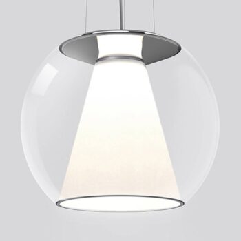 serien.lighting Návrh S závesné svietidlo 927 Triac číre