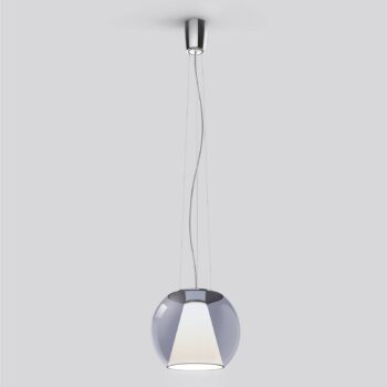 serien.lighting Návrh S závesné svietidlo 927 Triac modrá