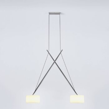 serien.lighting Twin – pohyblivá závesná LED lampa