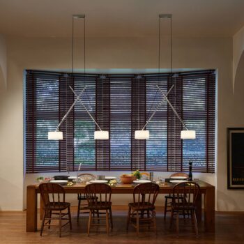 serien.lighting Twin – pohyblivá závesná LED lampa