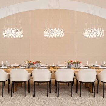 serien.lighting Zoom lampa, skladacia mriežka