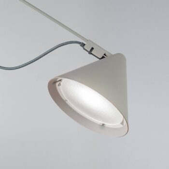 stolová LED lampa midgard AYNO S, sivá/sivá, 3 000 K, 76 cm