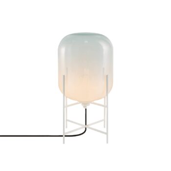 stolová lampa pulpo Oda Small, mesačná biela/biela, výška 45 cm