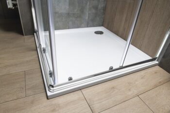 AQUALINE - AGGA štvorcová sprchová zástena 800x800, číre sklo HLF808Y