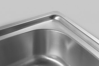 AQUALINE AQUALINE - Nerezový vstavaný drez, dvojitý 81x18x46cm AQ8146B