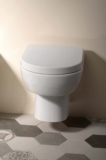 AQUALINE - MODIS závesná WC misa, 36x52cm, biela MD001