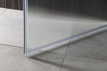 AQUALINE - PILOT otočné sprchové dvere 900mm+vanička PT090-SET1