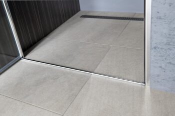 AQUALINE - PILOT otočné sprchové dvere 900mm+vanička PT090-SET1