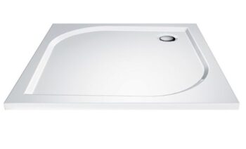 AQUALINE - PILOT otočné sprchové dvere 900mm+vanička PT090-SET1