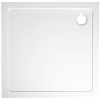 AQUALINE - TECMI vanička z liateho mramoru, štvorec 90x90x3cm PQ009