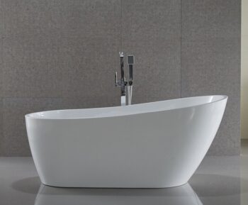 AQUALINE - TISA voľne stojaca vaňa 170x80cm, biela 2.jakost E1780