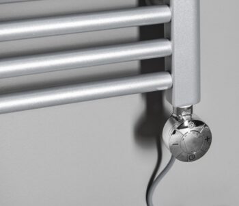 AQUALINE - Vykurovacia tyč s termostatom, rovný kábel, 300 W, chróm LT67443