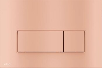 Alcadrain 1 - Alcadrain THIN Ovládacie tlačidlo pre predstenové inštalačné systémy RED GOLD-mat M57-RG-M M57-RG-M