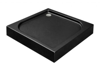 BESCO - OSKAR STONE EFFECT štvorcová sprchová vanička - Rozmer A - 91 cm, Rozmer B - 91 cm, Rozmer C - 16 cm OLBVANACOSK90S