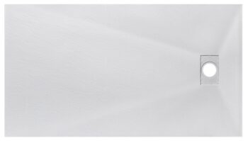 BESCO - Obdĺžniková sprchová vanička VEXO - biela - Farba - Biela, Nožičky k vani - Bez nožičiek, Rozmer A - 160 cm, Rozmer B - 90 cm VEXOOWD1690W