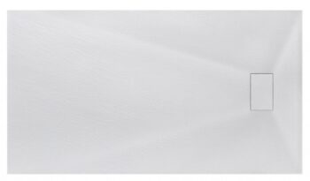 BESCO - Obdĺžniková sprchová vanička VEXO - biela - Farba - Biela, Nožičky k vani - Bez nožičiek, Rozmer A - 180 cm, Rozmer B - 90 cm VEXOOWD1890W