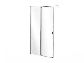 BESCO - Walk-in sprchovací kút VAYO - FARBA rámu - Chróm / Leštený hliník (ALU), Rozmer A - 90, Rozmer C - 200, Smer zatvárania - Univerzálne Ľavé / Pravé, Výplň - Číre bezpečnostné sklo - 8 mm BCVAYO90CC