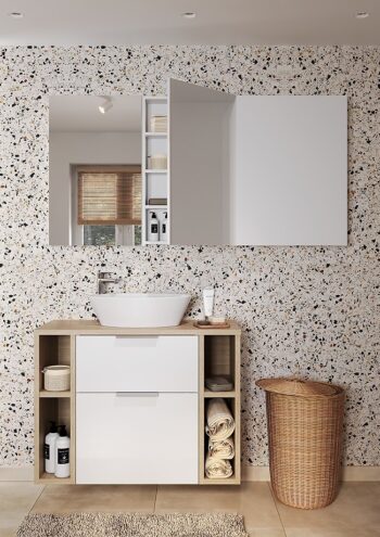 CERSANIT - Nástenná skrinka CITY 60, biela DSM S584-021-DSM