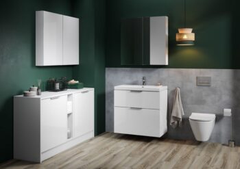 CERSANIT - SET B590 CITY 80 biela DSM (SKRINKA + UMÝVADLO) S801-423