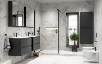 CERSANIT - SET B817 MODUO-IN 60 ANTRACIT DSM (skrinka + umývadlo) S801-472-DSM