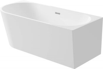 DEANTE - Akrylátová vaňa Silia biela, rohová/voľne stojaca, pravá - 140 cm KDS_014P