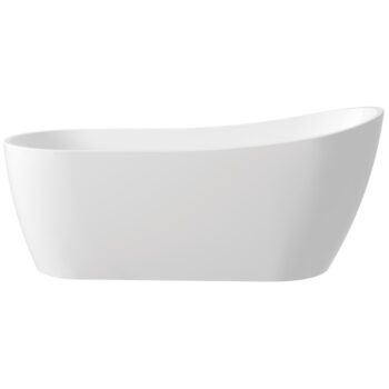 DEANTE - Arnika biela Akrylátová vaňa, voľne stojaca, oval -150 cm KDA_015W