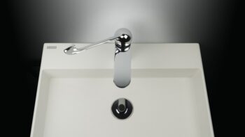 DEANTE - Correo alabaster Granit umývadlo na dosku - 500x400 mm CQR_AU5S