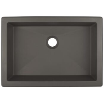 DEANTE - Correo anthracite metallic Granit umývadlo - 500x400 mm CQR_TU5U