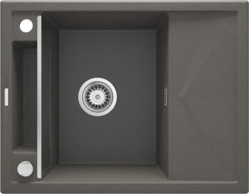 DEANTE DEANTE - Magnetic antracit metalic - Magnetic Granitový drez s odkvapkávačom ZRM_T11A