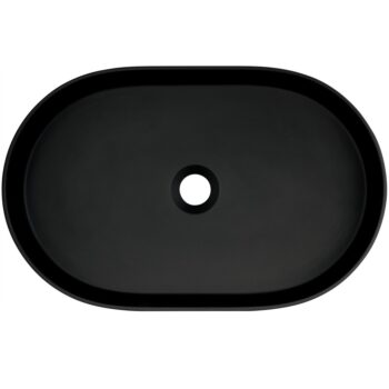 DEANTE - Silia nero Granit umývadlo, oval CQS_NU6S