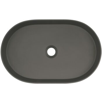 DEANTE - Silia titanium Granit umývadlo, oval CQS_TU6S