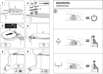 Eisl - Bidetové sedadlo softclose (EDDW01) EDDW01