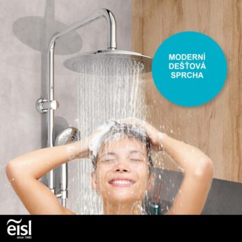 Eisl Eisl - Nalepovací sprchový set bez batérie, chróm DX12009 DX12009