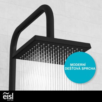 Eisl Eisl - Sprchový set bez batérie EASY ENERGY, čierna DX12004BL DX12004BL