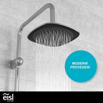 Eisl Eisl - Sprchový set bez batérie SHOWER DREAM, chróm / čierna DXLD60088CS DXLD60088CS