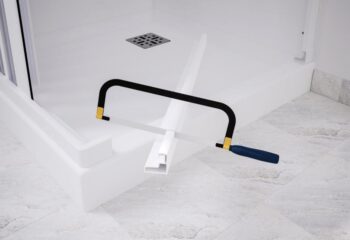 FORTE - Sprchová zástena FLEX - MARTE NEW - Rozmer A - 160 - 180 cm, Rozmer C - 185 cm, Typ otvárania - Zatváranie do stredu OLBBXF135001