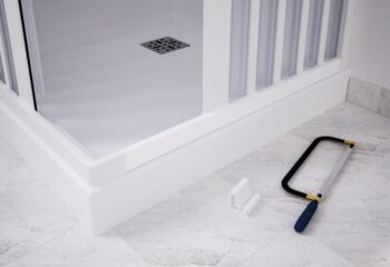 FORTE - Sprchová zástena FLEX - MARTE NEW - Rozmer A - 160 - 180 cm, Rozmer C - 185 cm, Typ otvárania - Zatváranie do stredu OLBBXF135001