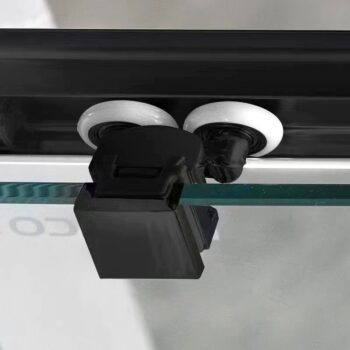 GELCO - SIGMA SIMPLY BLACK sprchové dvere posuvné pre rohový vstup 800 číre sklo GS2180B
