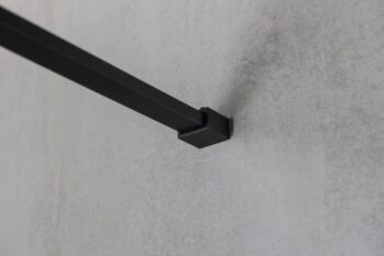 GELCO - VARIO BLACK jednodielna sprchová zástena do priestoru, matné sklo, 1300  GX1413GX2214