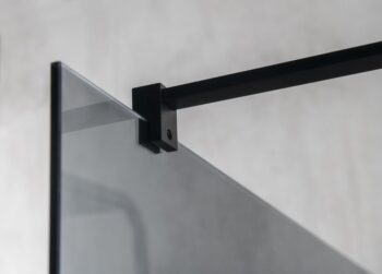 GELCO - VARIO BLACK jednodielna sprchová zástena do priestoru, matné sklo, 1400  GX1414GX2214